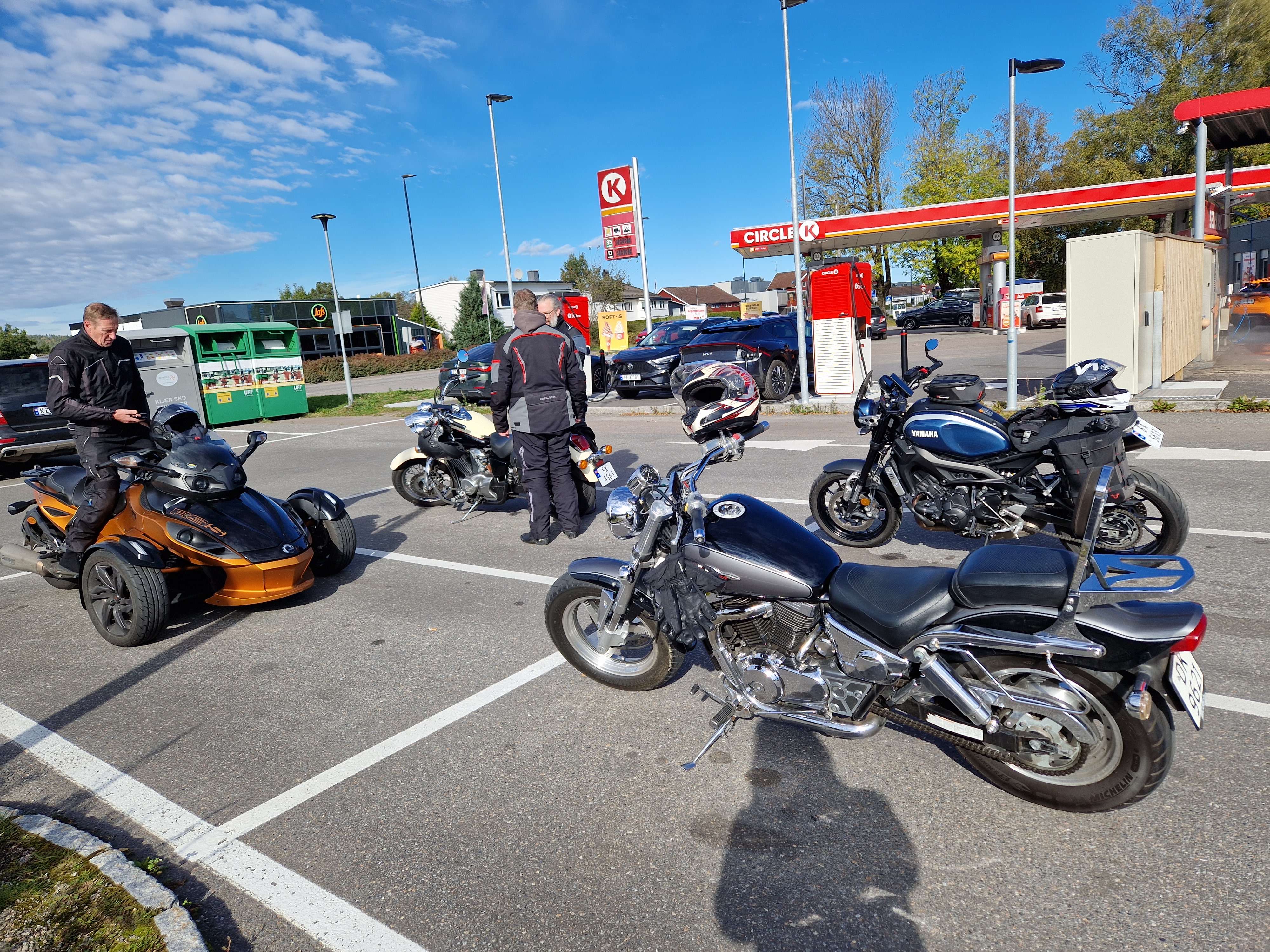 Samling på Circle K